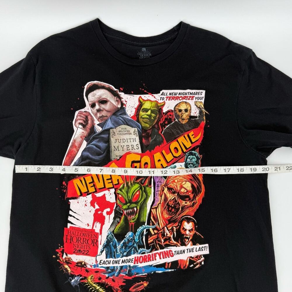 Universal Studios Halloween Horror‎ Nights 2022 Shirt Size L - Picture 5 of 6